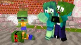 Monster School : Please Baby Zombie Don't Cry - Sad Minecraft Animation