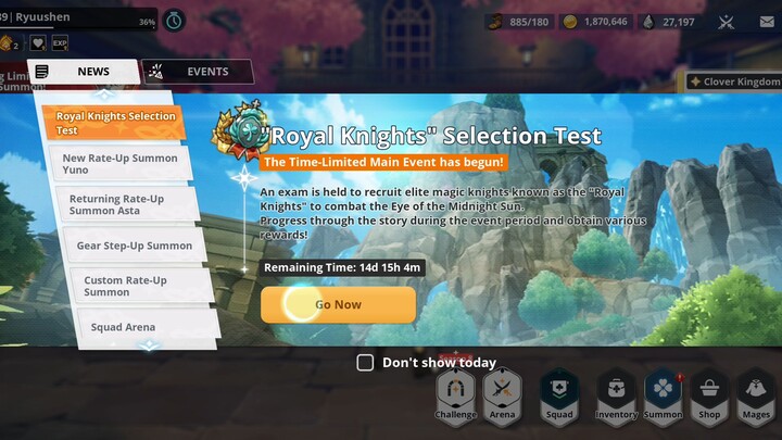 Black Clover Mobile | Happy Half-Anniversary. All the event That coming out now!