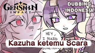 [Dubbing Indonesia] Kazuha meet Wanderer - Comic dub