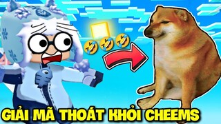 NGÔI NHÀ BÍ ẨN CỦA CHEEMS! MEOWPEO THỬ THÁCH GIẢI MÃ THOÁT KHỎI CHEEMS KÌ DỊ TRONG MINI WORLD