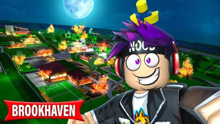 Causing CHAOS In Roblox BrookHaven 🏡!