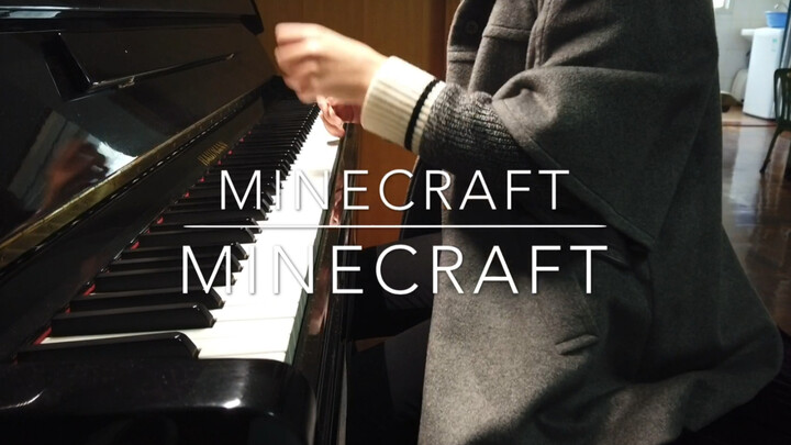 [Musik]Cover Bgm Minecraft dengan piano