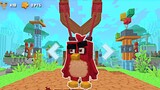 Testando o Modo Clássico no Minecraft x Angry Birds DLC