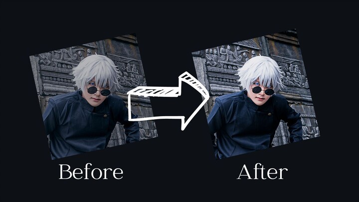 Basic Cosplay Photo Edit