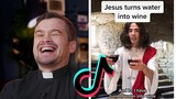 British Priest Reacts to Christian TikToks!?