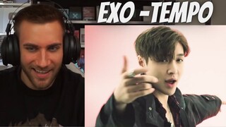 THIS IS SO CATCHY! 😮 EXO 엑소 'Tempo' MV - REACTION