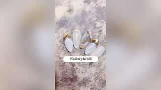 Nail vân đá hoa xinh xắn