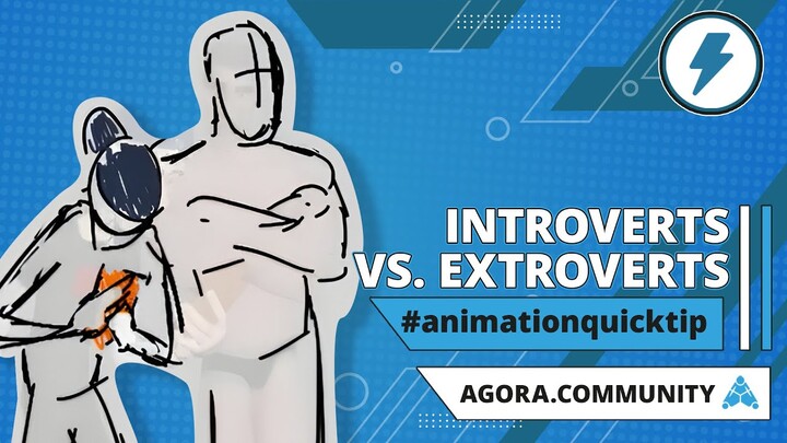 ⚡ Introverts Vs. Extroverts | Animation Quicktip