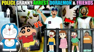 POLICE GRANNY ARREST Doraemon Nobita & Friends | Granny Door Escape By Doraemon | Doraemon VS Granny