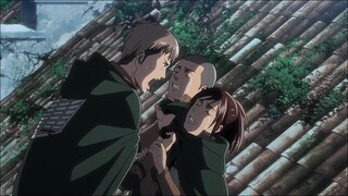 Sasha and Connie and Jean cry for Reiner's death    | Attack On Titan Season 3 |