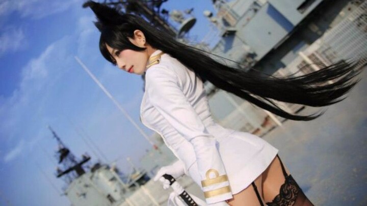 [Hình ảnh đẹp COS] Lương tâm COS Azur Lane Aiyan COS biến thành gió (风になる)