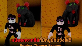 หนีออกจากชีสที่มีหนูยักษ์วิ่งไล่ Roblox Cheese Escape