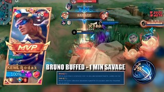 THANK YOU MOONTON FOR THIS BRUNO BUFFED - MLBB