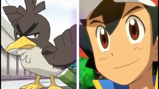 Ash catches Galarian Farfetch’d Ep 27 Pokemon Amv -