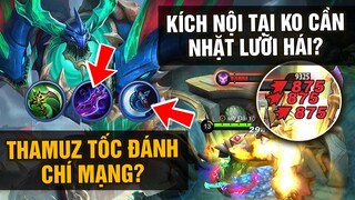 MLBB | THAMUZ FULL TỐC ĐÁNH CHÍ MẠNG?? Kích Nội Tại Ko Cần Ném Lưỡi Hái Luôn? | Tốp Mỡ