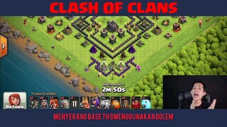 Menyerang Base TH 9