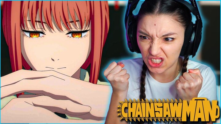 Makima in Action !!  CHAINSAW MAN | EP 1x9 | Full Episode Reaction & Commentary