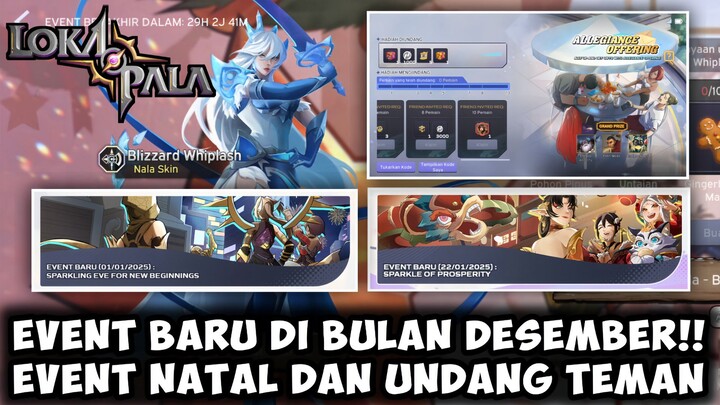 EVENT-EVENT BARU LOKAPALA DI BULAN DESEMBER!! ADA EVENT SPESIAL NATAL 🥳 | LOKAPALA MOBA