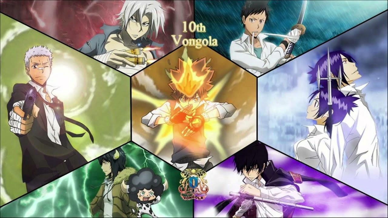 TOP 12 STRONGEST CHARACTERS IN KATEKYO HITMAN REBORN #shorts 