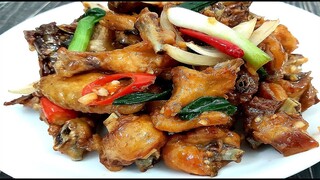 Cách làm món Gà Sốt Bơ Tỏi thơm ngon sẽ rất hao cơm l Hồng Thanh Food