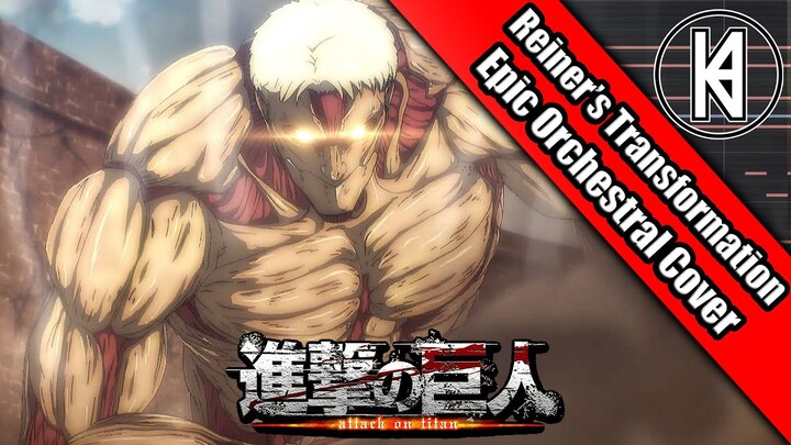 Attack On Titan Season 4 Episode 1 OST -"Reiner's Transformation - Ashes on The Fire" Epic Cover