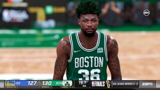 NBA 2K22 Ultra Modded Finals | Celtics vs Warriors | Full GAME 6 Highlights 4th Qtr