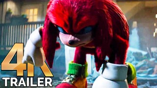 SONIC THE HEDGEHOG 2 Trailer TV Spot 2 "Sonic Meets Knuckles" (4K ULTRA HD) 2022