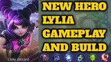UPCOMING NEW HERO LYLIA GAMEPLAY AND ITEM BUILDS