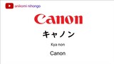 Tên tiếng Nhật của các thương hiệu phổ biến tại Nhật _ Học tiếng Nhật