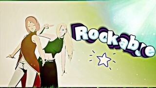 [MMD \ NARUTO] Sakura & Ino ⑊ Rockabye ⑊ (Cover)