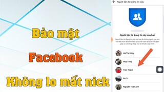 Cách bảo mật tài khoản facebook để không bao giờ bị mất nick | cách bảo mật facebook mới nhất