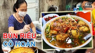 Bún Riêu Cô Hoàn - Ngỡ Ngàng Quán Bún Riêu Đông Nghịt Khách Trong Ngõ Nhỏ Phố Cổ