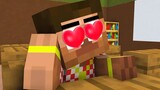 The funniest love story of Steve!  Minecraft animation.