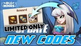4 NEW Limited CODES | Idle Heroes 2021