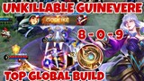 UNKILLABLE GUINEVERE 🔥 | YOU MUST TRY THIS ITEMS | MOBILE LEGENDS
