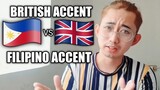 British Accent Challenge‼️ | FUNNY ACCENTS | Filipino Accent vs British Accent