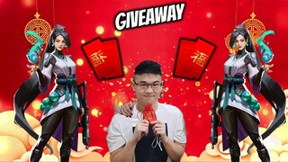 Giveaway 700 RIBU (VALORANT POINTS) karna Chinese New Year dapet Angpao banyak..