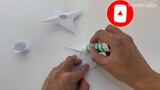 Origami | Cách Làm Phi Tiêu Naruto