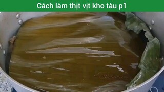 Cách làm thịt vịt kho tàu p1