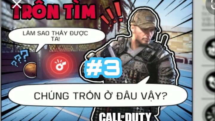 [Call, of duty]#3 thử trải nghiệm tựa game,trốn tìm cực kì thú vị và hài hước.🤚☺️☺️☺️