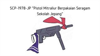 SMG Seragam Sekolah Jepang - SCP-1978-JP "Sailor Uniform Submachine Gun" (Komik SCP Oversimplified)