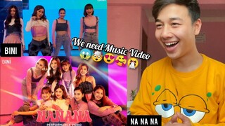 BINI | 'Na Na Na’ Performance Video | REACTION