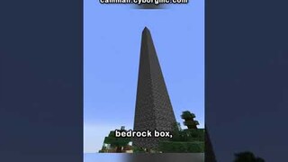 can you escape the bedrock box? (EXTREMELY HARD)