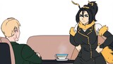 Ryu's NonMonster Girl Cafe: Honey Tea | Randomtanstudio comic