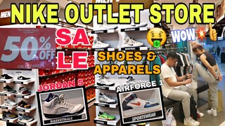 SALE! NIKE OUTLET STORE, JORDAN AIRFORCE 1 at ibapa! APPARELS 50% OFF! Riverbank marikina