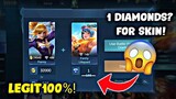 1 DIAMONDS FOR 1 SKIN? WITH PROOF!! NEW EVENT! | Mobile Legends [2020]