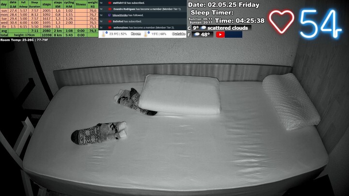 Sleep Stream 2.05.2025