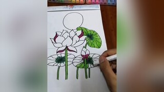 lại là một trung thu gần nửa sắp đến rồi vehoa vehoasen drawing drawinglotus drawingart stayhomechallenge stayhomechallenge