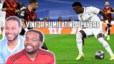 Americans React 50+ Players Humiliated by Vinicius Jr
