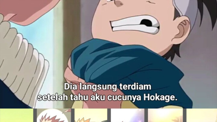 Pertemuan pertama Naruto & Konohamaru